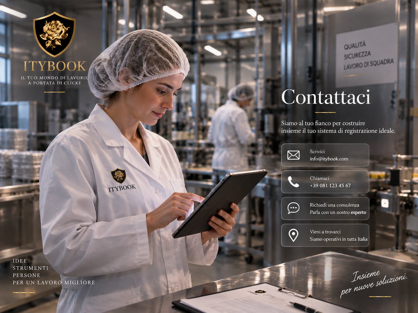 Contattaci — il team Itybook al tuo fianco