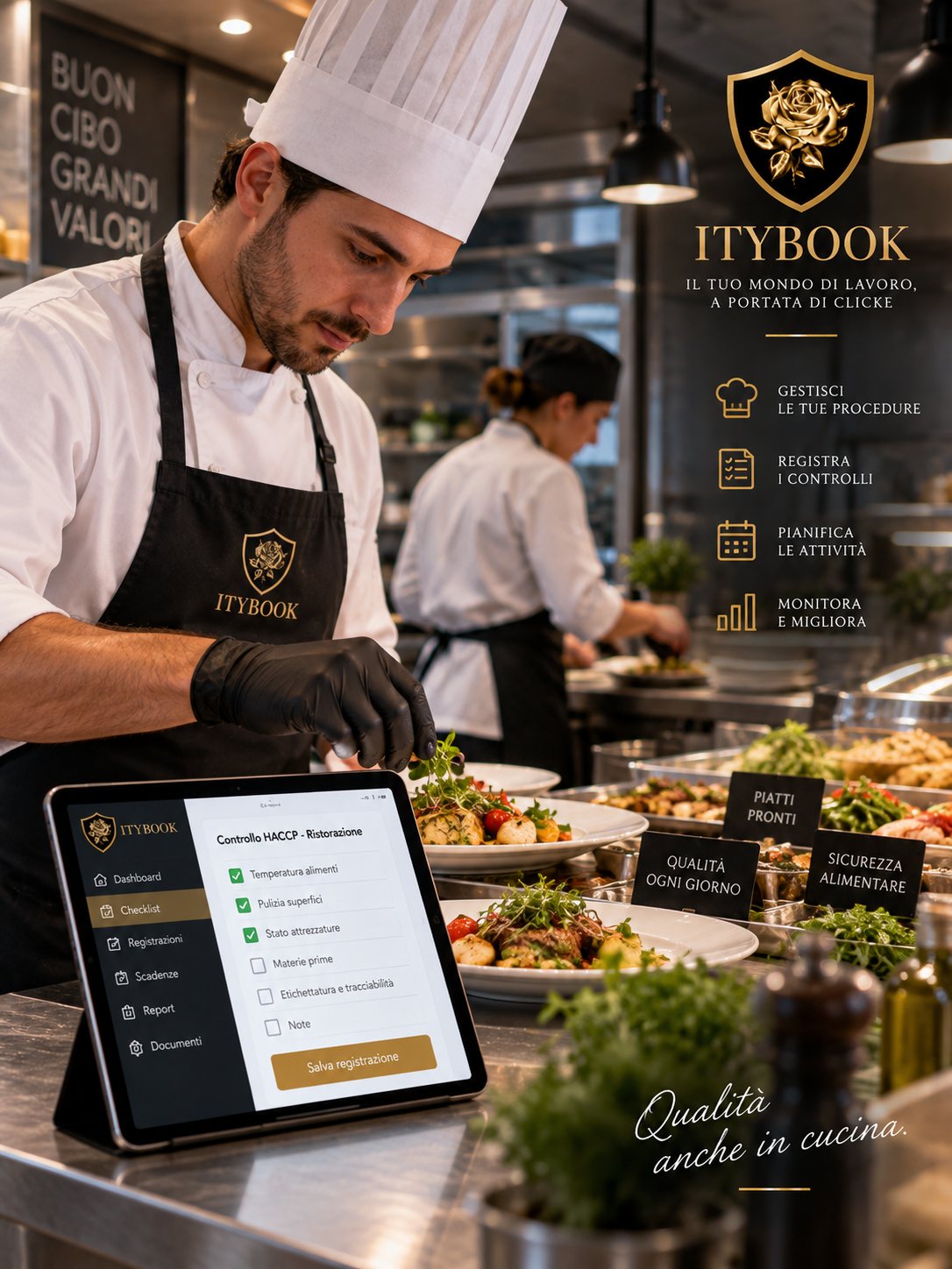 Checklist HACCP in una cucina professionale